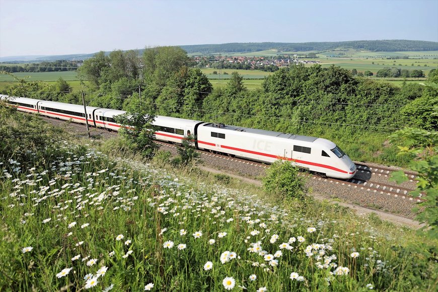 ABB:s traktionsteknologi ökar effektiviteten hos Deutsche Bahns höghastighetståg ICE 1